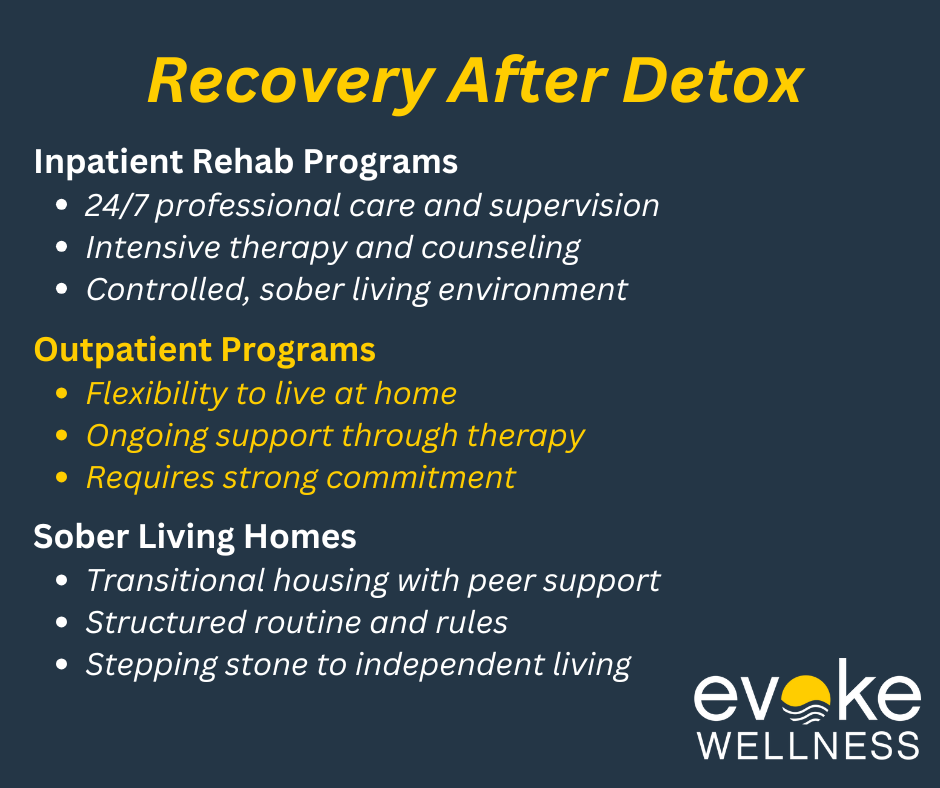 Inpatient Treatment After Detox