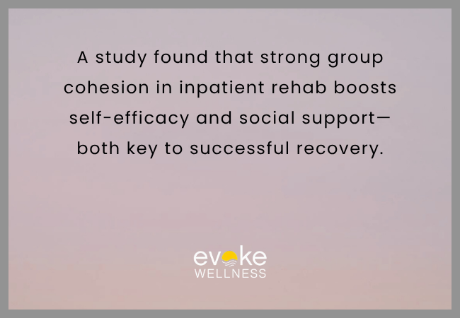 The Role of Peer Dynamics and Group Cohesion in Inpatient Recovery Outcomes